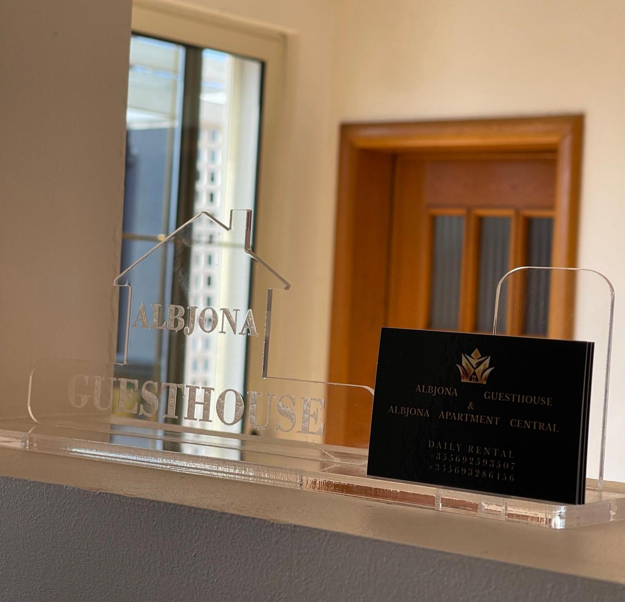 Albjona Guesthouse تيرانا المظهر الخارجي الصورة